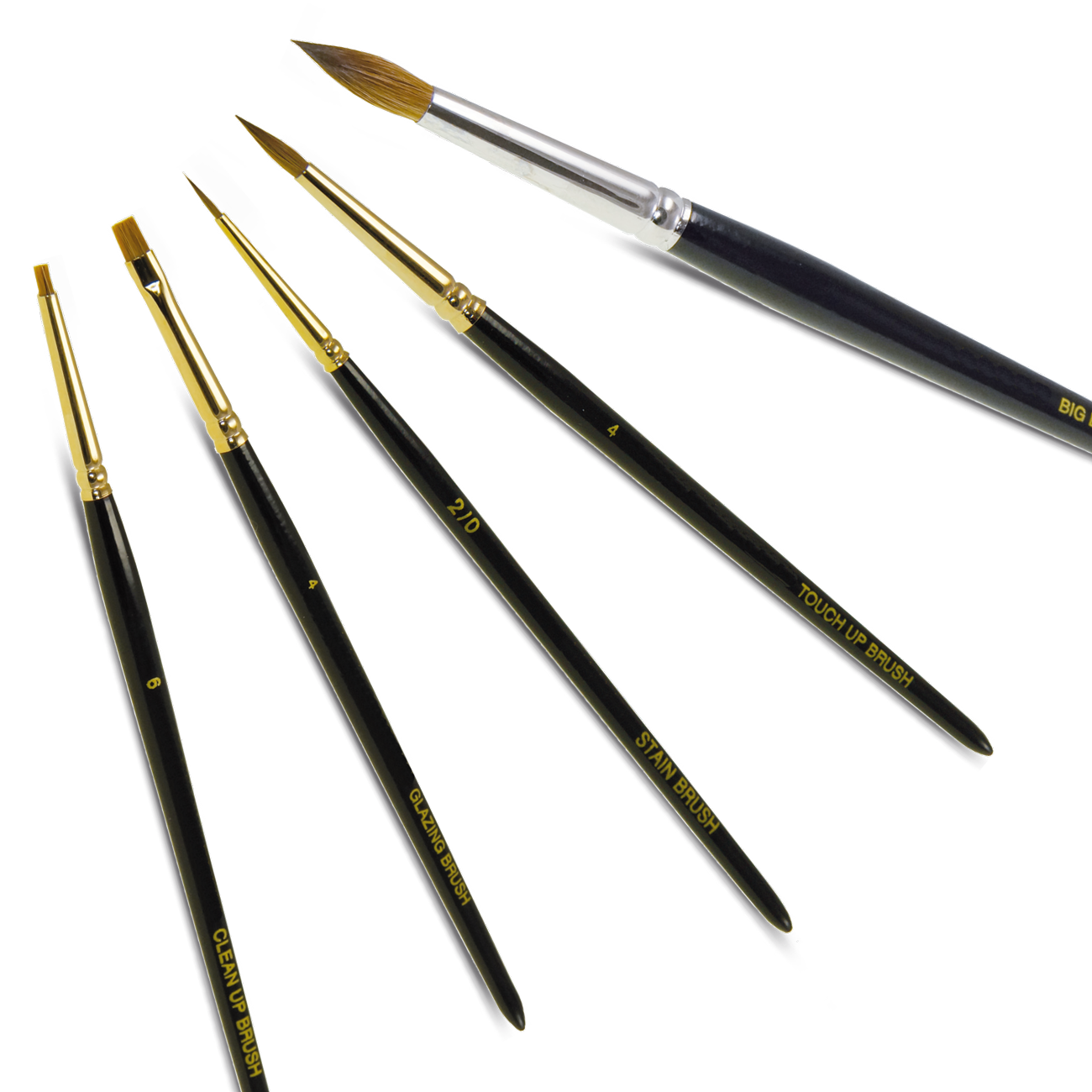 TOPDENT Ceramic brushes for the layering technique - Set with all