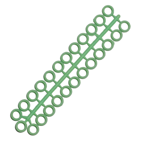 KKD® Silikon-Ringe/ Markierungsringe für Instrumente - grün